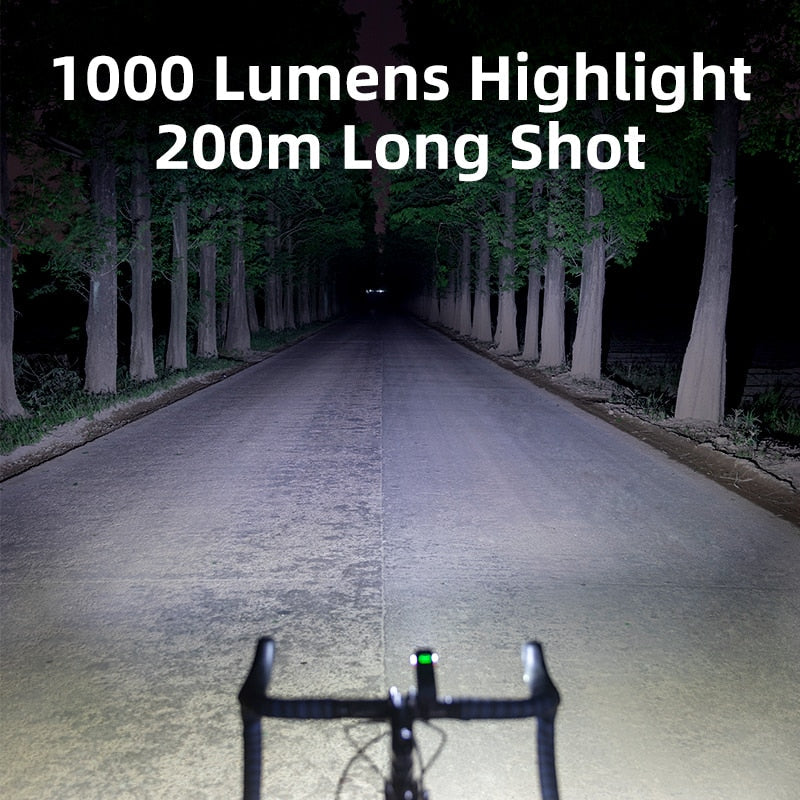 Lanterna para Ciclismo - Lumens Max